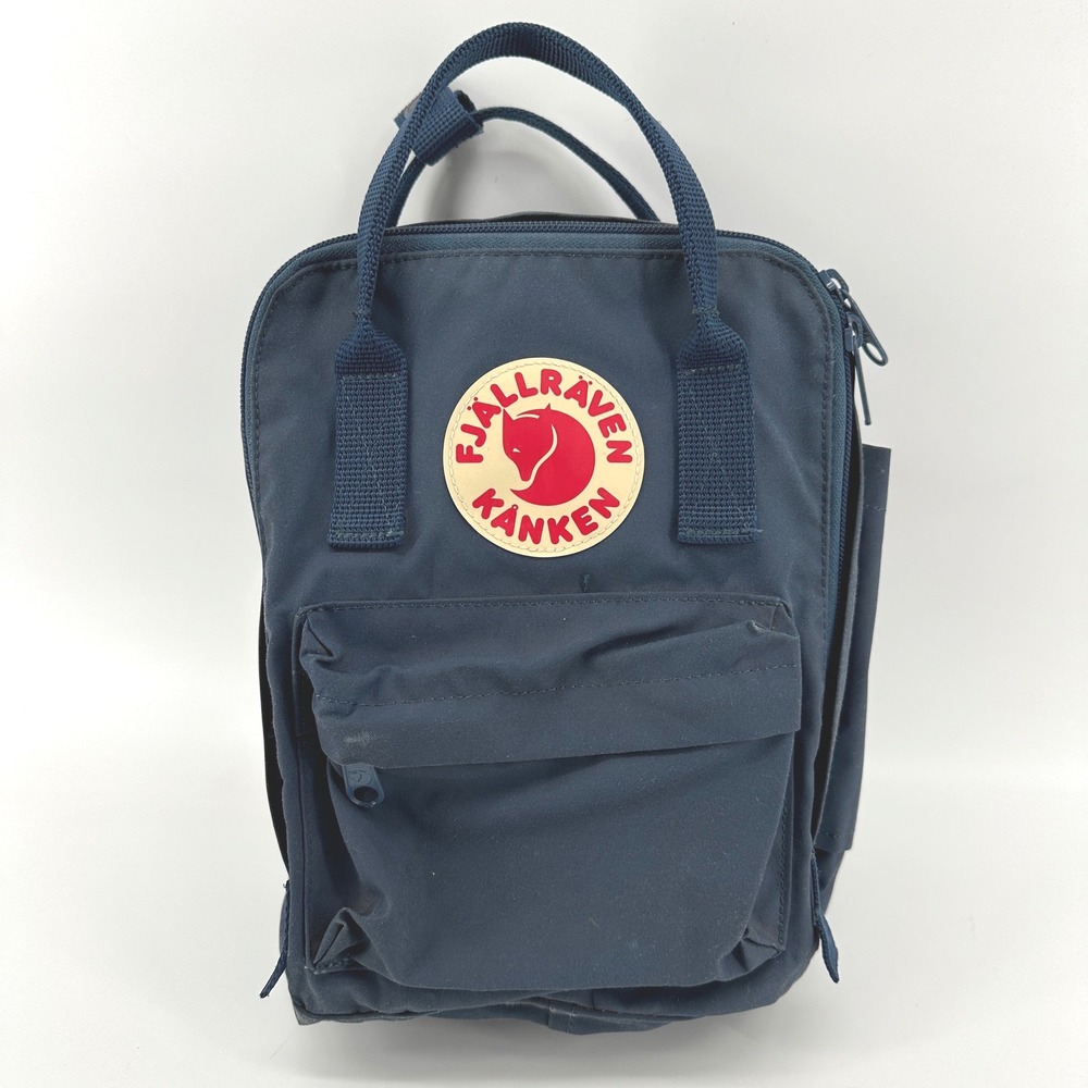 Fjallraven Kanken Mini Backpack Navy Blue 23561 Small Daypack